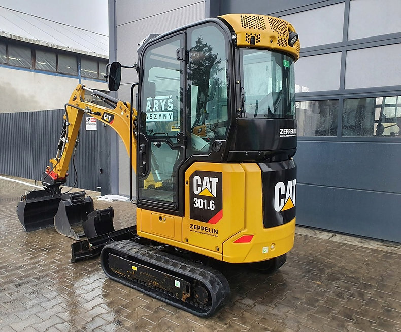 Excavadora compacta maquinaria pesada